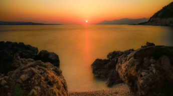 Sunset Makarska Croatia