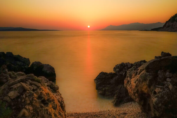 Sunset Makarska Croatia